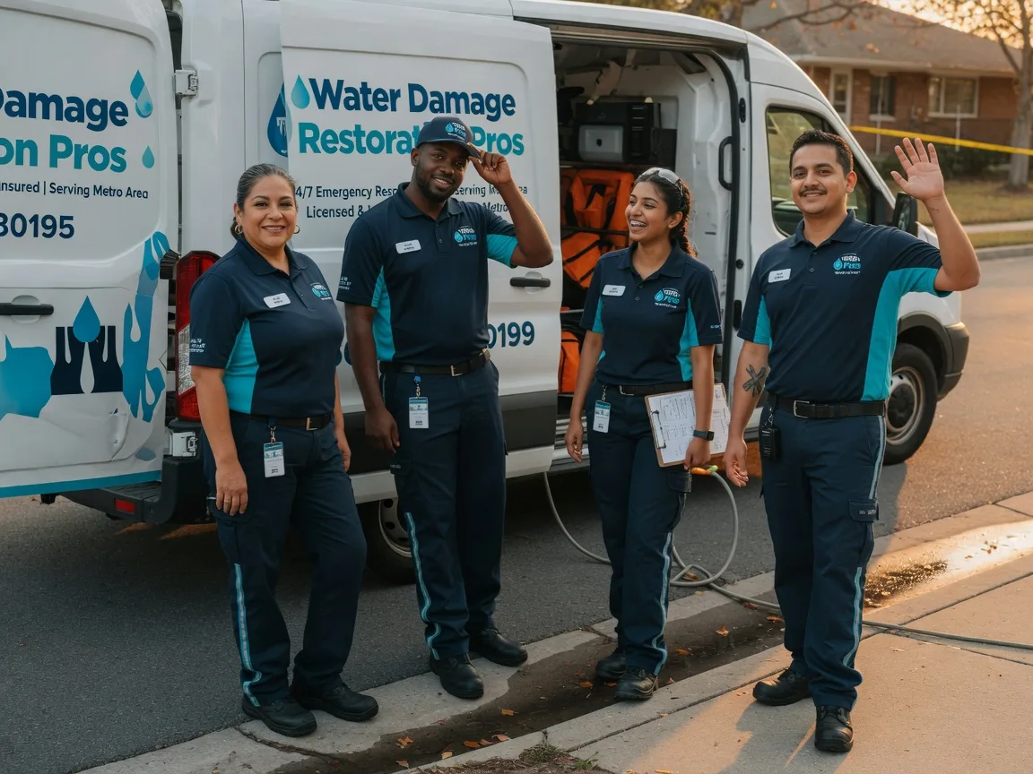Water Damage Restoration company in Hull, TX
